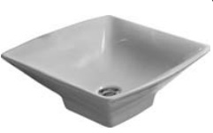 صيني ايديال ستاندرد حوض مربع يثبت فوق سطح افقىG4145 _ صحى اندبندنت ابيض ف1 1 