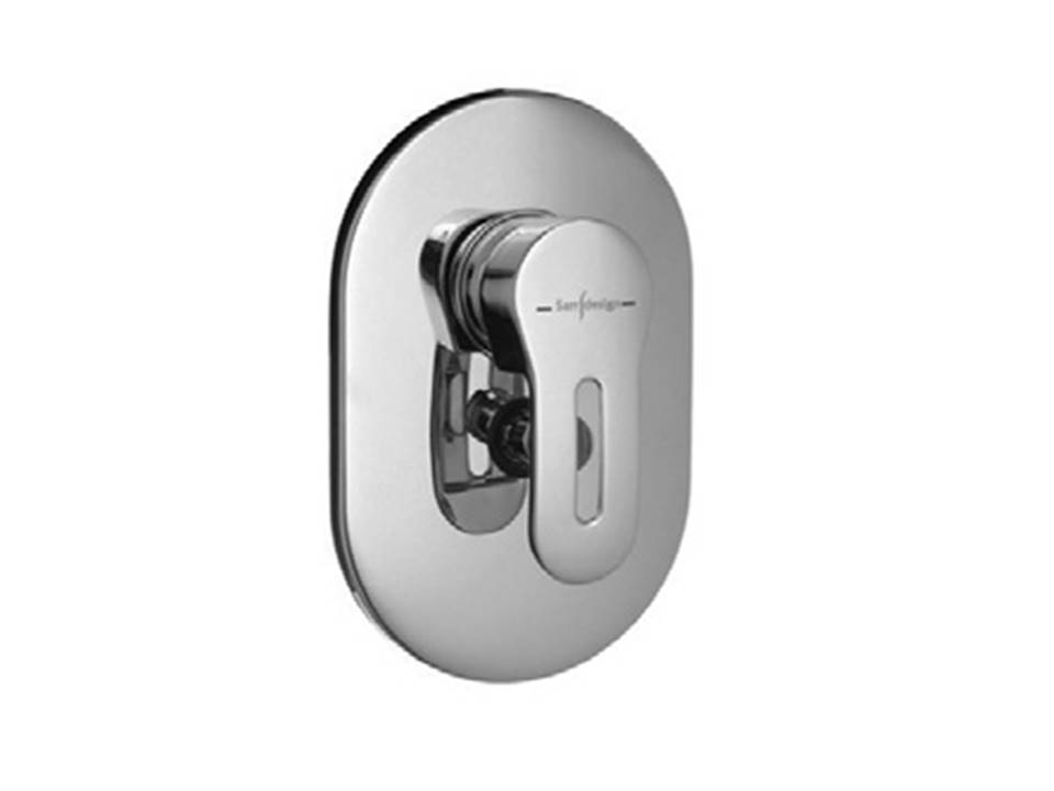 خلاطات سارديزاين جسم خلاط بانيو دفن بمقبض _ خلاط كوليما SD3285-CP كروم ف1 1 