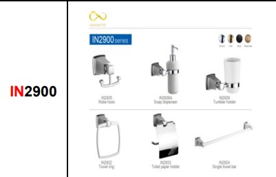 اكسسوار انفنيتى طقم اكسسوارات _ _ 2900 جولد _ 1 