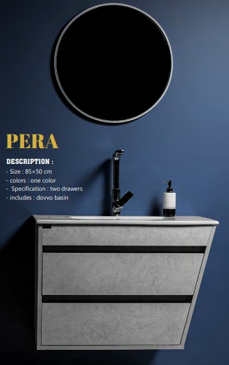 وحدات دوفو درجين +حوض 85 سم 50*85 قطعى Pera 901 - _ 1 