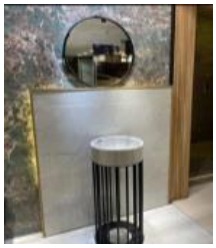 ديكور ثينكس احواض _ _ قفص كراره مسطر *جولد _ 1 
