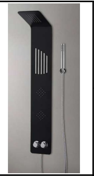 مستورد فايف ستار وحدات شاور _ _ YB-5678 Black _ 1 