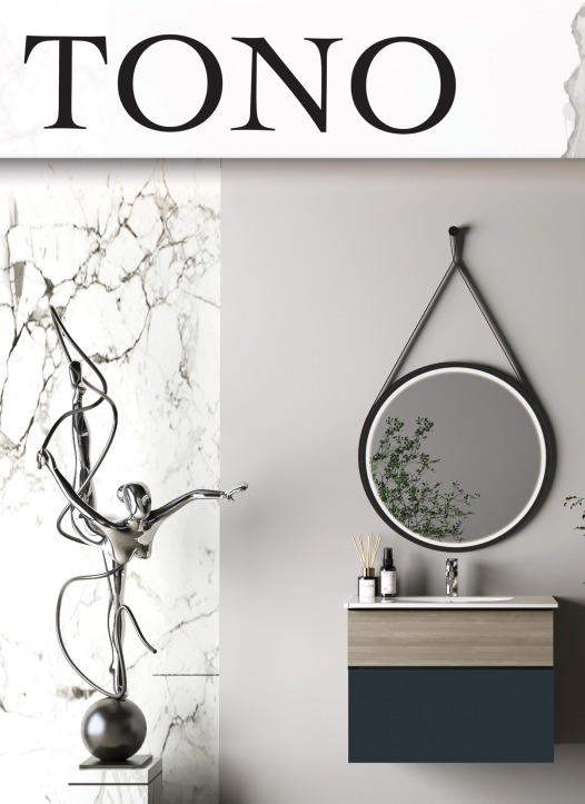 وحدات دوفو درجين+حوض65 سم 65*50 قطعى Tono -8475 كحلى _ 1 