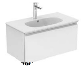 صيني ايديال ستاندرد G0045OV وحده تيسى 60 سم 2 درج _ صحى تيسى ابيض لامع ف1 1 